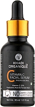 Kup Odmładzające naturalne serum do twarzy z witaminą C - Khadi Organique Vitamin C Facial Serum