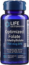 Kup PRZECENA! Kwas foliowy w tabletkach - Life Extension Optimized Folate *