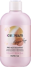 Kup Szampon z olejem arganowym do włosów pozbawionych życia - Inebrya Ice Cream Argan-Age Pro-Age Shampoo