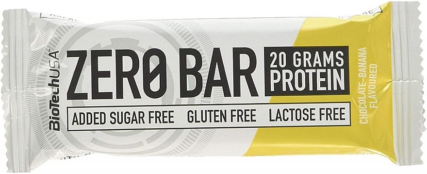 Baton proteinowy Czekolada-banan - BioTechUSA Protein Bar Chocolate-Banana — Zdjęcie N2