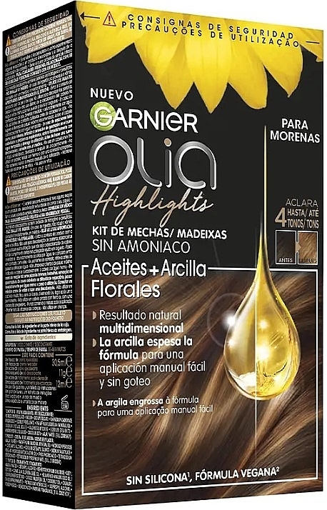 Farba do włosów - Garnier Olia Highlights — Zdjęcie N1