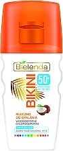 Mleczko do opalania SPF 50 - Bielenda Bikini Coconut Milk — Zdjęcie N1