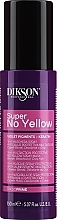 Spray do neutralizacji żółtych odcieni włosów - Dikson Super No-Yellow 12in1 Sprey — Zdjęcie N1