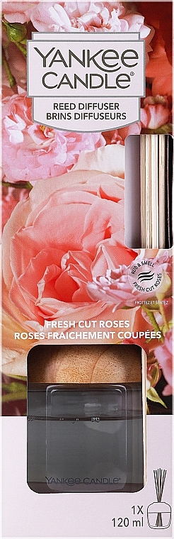Dyfuzor zapachowy Świeże cięte róże - Yankee Candle Fresh Cut Roses — Zdjęcie N1