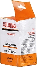 Kup PRZECENA! Zestaw szamponów przeciwłupieżowych w saszetkach - Sulsena (5 x shm 8 ml) *