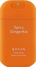 Nawilżający spray do dezynfekcji rąk - HAAN Hydrating Hand Sanitizer Spicy Ginger Ale — Zdjęcie N1