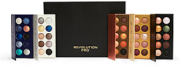 Zestaw - Revolution Pro Colour Focus Classics (eye/palette/5x15g) — Zdjęcie N2