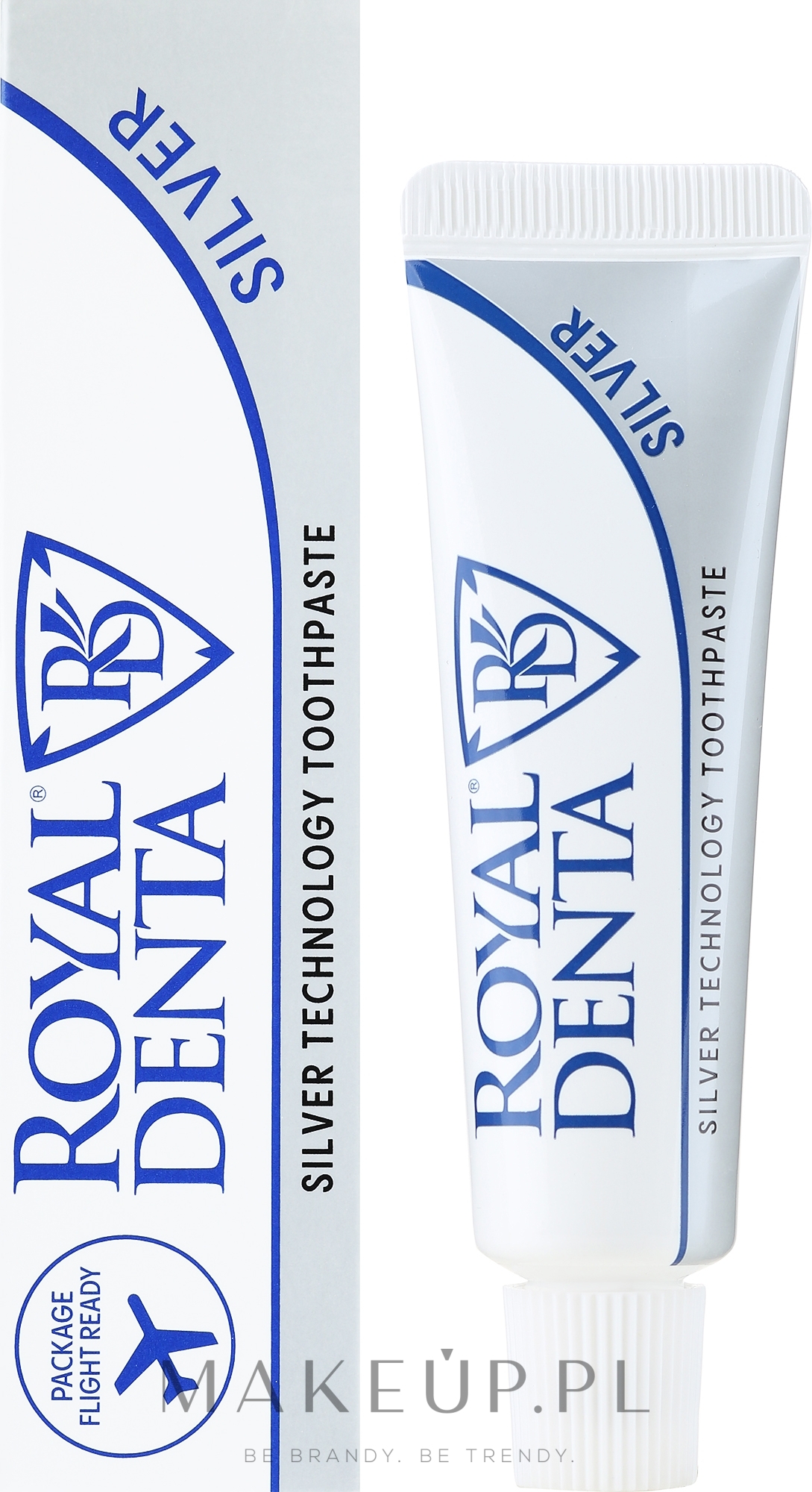 Pasta do zębów z cząsteczkami srebra - Royal Denta Silver Technology Toothpaste — Zdjęcie 30 g
