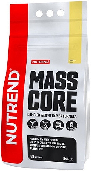 Gainer Vanilla - Nutrend Mass Core Complex Weight Gainer Formula — Zdjęcie N1