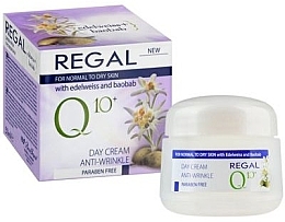 Antyoksydacyjny krem ​​przeciwzmarszczkowy do twarzy na dzień - Regal Q10 Antioxidant Day Cream Against Wrinkle — Zdjęcie N1