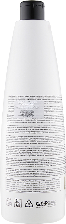 Stabilizujący krem-utleniacz do włosów 1,5% - Sensus Lux Activator Cream 5Vol — Zdjęcie N2