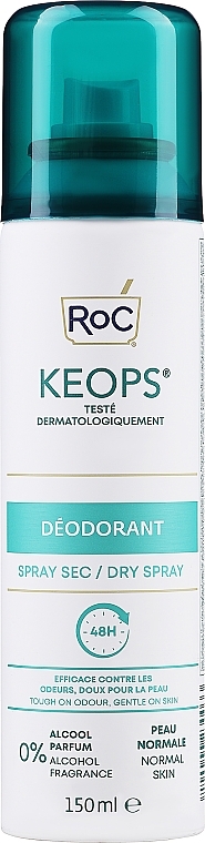 Dezodorant w sprayu - RoC Keops 48H Dry Spray Deodorant — Zdjęcie N1
