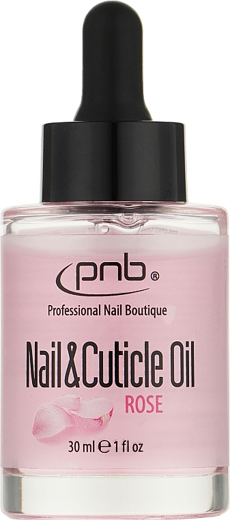 Olejek do skórek i paznokci Róża - PNB Nail & Cuticle Oil Rose — Zdjęcie N2