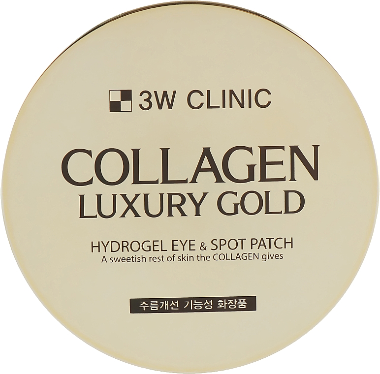 Kolagenowe płatki pod oczy - 3w Clinic Collagen & Luxury Gold Eye Patch — Zdjęcie N3