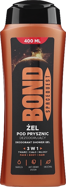 Bond Spacequest - Żel pod prysznic dezodorujący — Zdjęcie N1