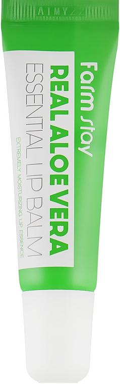 Nawilżający balsam do ust	 - FarmStay Real Aloe Vera Essential Lip Balm — Zdjęcie N1