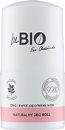 Dezodorant w kulce Chia i kwiat japońskiej wiśni - BeBio Natural Chia Seed & Japansese Cherry Blossom Deodorant Roll-On — Zdjęcie N1