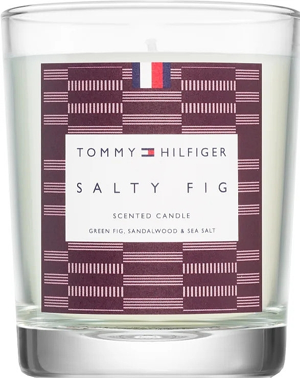 Tommy Hilfiger Home Collection Salty Fig Scented Candle - Świeca zapachowa  — Zdjęcie N1