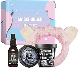 Kup Zestaw - Mr.Scrubber Pure & Detox (f/mask/150g + f/cr/55ml + ass/1/pcs)