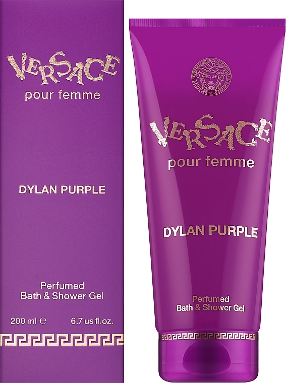 Versace Pour Femme Dylan Purple Bath & Shower Gel - Żel pod prysznic — Zdjęcie N2