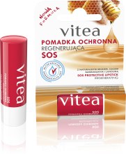 Kup Regenerująca pomadka ochronna z naturalnym miodem i olejem bawełnianym - Vitea SOS Protective Lipbalm Regenerating