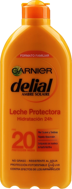 Mleczko przeciwsłoneczne SPF 20 - Garnier Ambre Solaire Protection Lotion — Zdjęcie N3