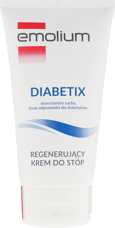 Regenerujący krem do stóp do skóry suchej - Emolium Diabetix — Zdjęcie N2