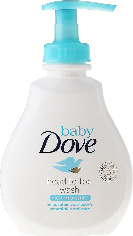 Głęboko nawilżający żel-szampon dla dzieci - Dove Baby Rich Moisture Washing Gel For Body And Hair — Zdjęcie N1