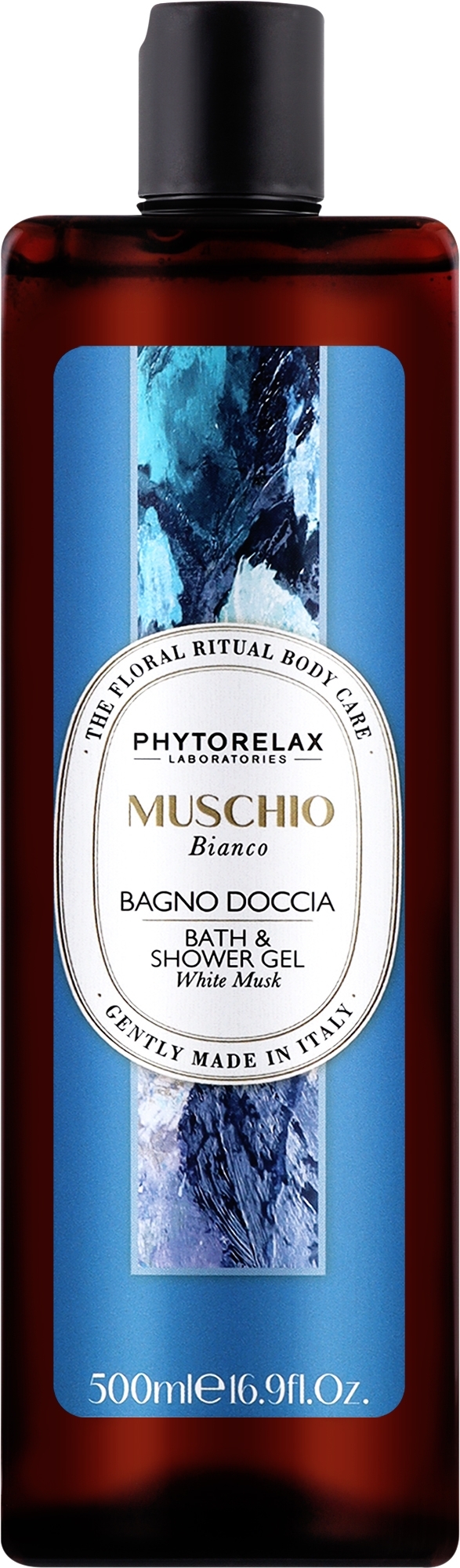 Żel pod prysznic i do kąpieli White Musk - Phytorelax Laboratories Floral Ritual Bath & Shower Gel — Zdjęcie 500 ml