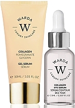 Zestaw - Warda Skin Lifter Boost Collagen (gel/serum/30ml + eye/serum/15ml) — Zdjęcie N1