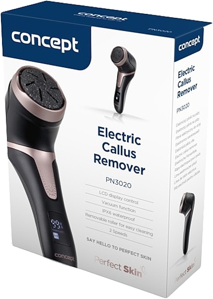 Elektryczny pilnik do pięt - Concept Perfect Skin Electric Callus Remover PN3020 — Zdjęcie N3