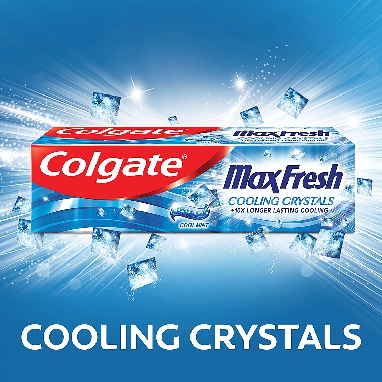 Odświeżająca oddech pasta do zębów - Colgate Max Fresh Cooling Crystal — Zdjęcie N8