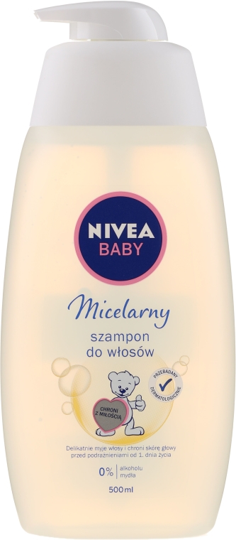 Delikatny szampon micelarny dla dzieci - NIVEA BABY Micellar Mild Shampoo — Zdjęcie N4