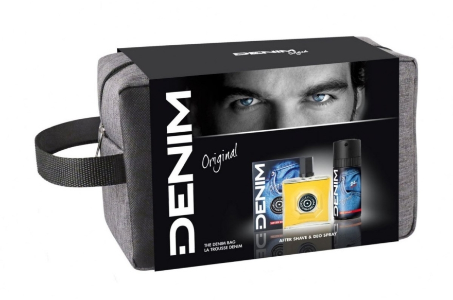 Denim Original - Zestaw (ash/lot 100 ml + deo/spray 150 ml + bag) — Zdjęcie N1