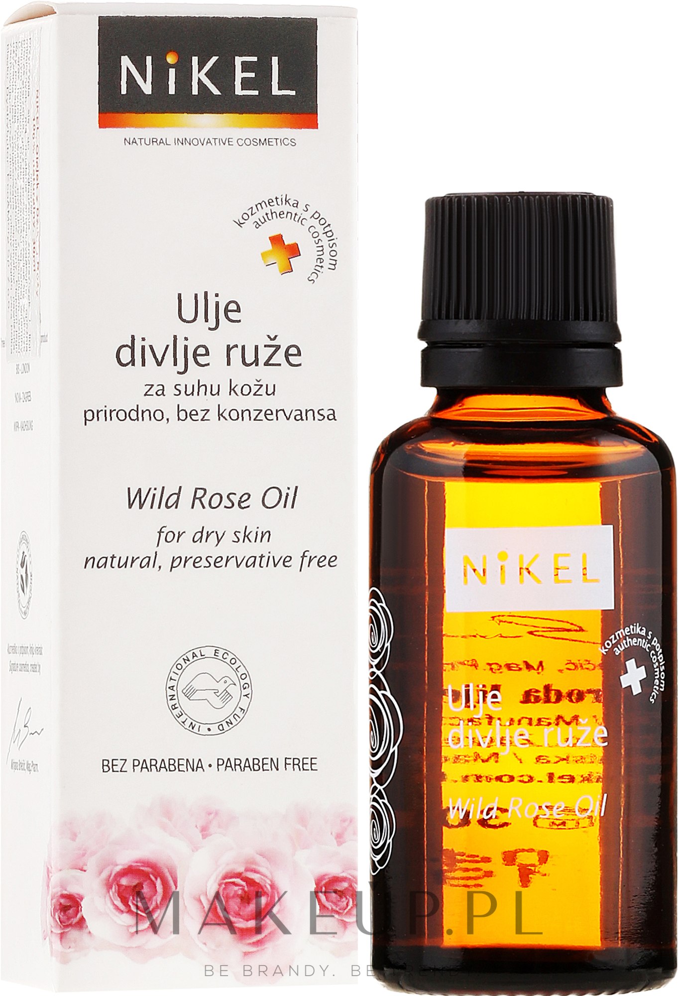 Olej z dzikiej róży - Nikel Wild Rose Oil — Zdjęcie 30 ml