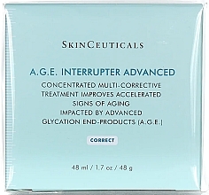 Krem przeciwzmarszczkowy - SkinCeuticals A.G.E. Interrupter Advanced  — Zdjęcie N2