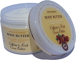 Kup Masło do ciała przeciw cellulitowi i rozstępom - Aries Cosmetics Garance Body Butter Caffeine & Rich Cocoa Butter
