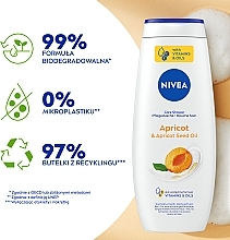 Żel pod prysznic Morela i olej z pestek moreli - NIVEA Blossom Up Apricot Shower Gel — Zdjęcie N6