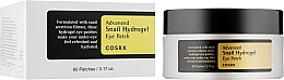 Hydrożelowe plastry na okolice oczu z mucyną ślimaka - Cosrx Advanced Snail Hydrogel Eye Patch — Zdjęcie N2