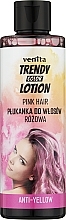 Kup Płukanka do włosów blond i siwych Różowe refleksy - Venita Salon Anti-Yellow