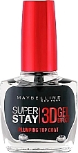 Top do paznokci - Maybelline New York Superstay 3D Gel Nail Top Coat — Zdjęcie N2