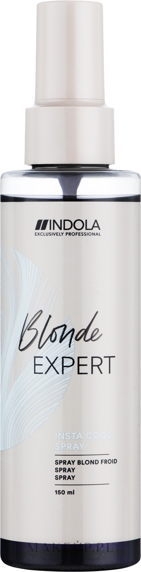 Lekka odżywka w sprayu do włosów blond - Indola Blonde Expert Insta Cool Spray — Zdjęcie 150 ml
