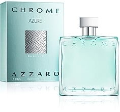 Azzaro Chrome Azure - Woda toaletowa — Zdjęcie N2