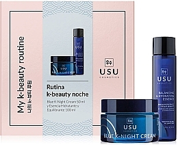 Kup Zestaw - Usu Cosmetics Rutina K-Beauty Noche(cr/50ml + essence /100ml)
