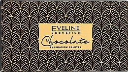 Paleta cieni do powiek - Eveline Cosmetics Eyeshadow Palette Chocolate — Zdjęcie N2