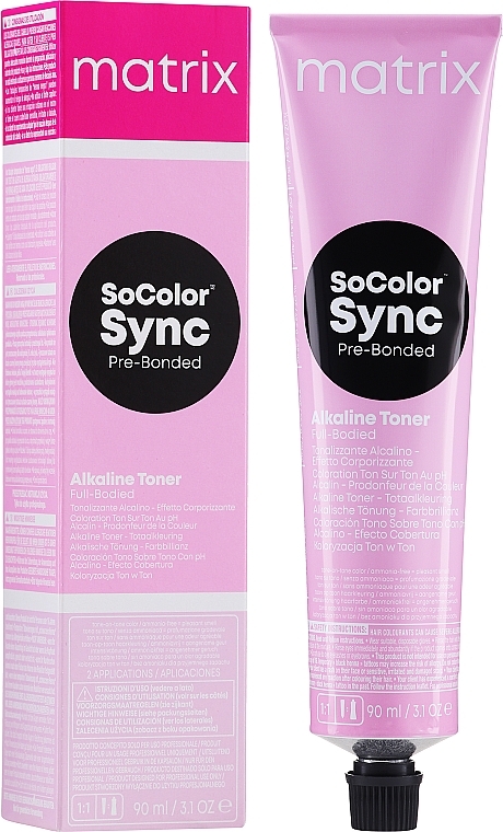 PRZECENA! Toner do włosów - Matrix SoColor Sync Alkaline Toner * — Zdjęcie N1