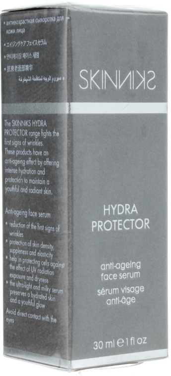 Przeciwstarzeniowe serum nawilżające do twarzy - Mades Cosmetics Skinniks Hydro Protector Anti-ageing Face Serum — Zdjęcie N2