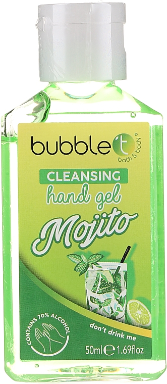 Antybakteryjny żel do rąk Mojito - Bubble T Cleansing Hand Gel — Zdjęcie N1