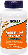 Kup Suplement diety Kwas z enzymami - Now Foods Acid Relief With Enzymes