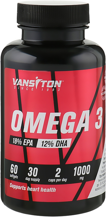 Suplement diety Omega-3 - Vansiton — Zdjęcie N1
